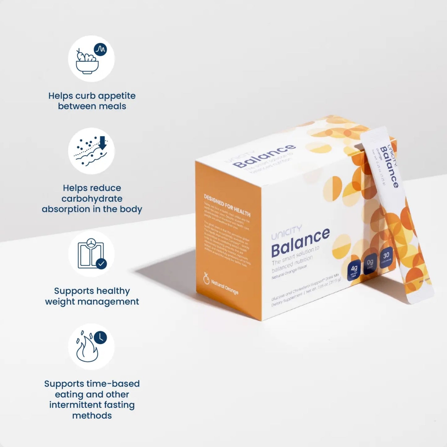 Unicity Balance Natural Orange 30 Packets